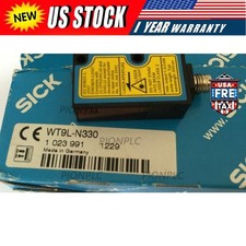 NEW SICK WT9L-N330 PLC PHOTOELECTRIC PROXIMITY SWITCH, NPN M8 60MM FOCUS
