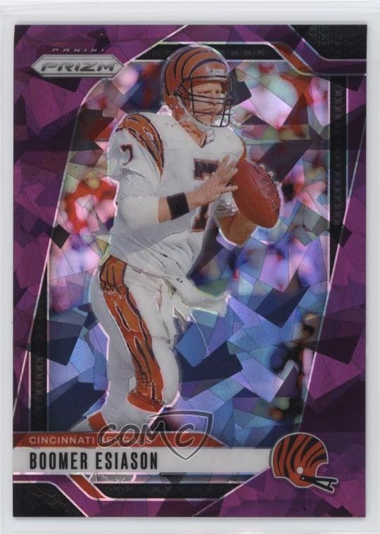 2024 Panini Prizm Purple Ice Prizm /225 Boomer Esiason #61