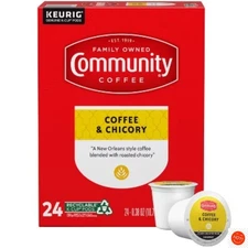Community Coffee Medium Roast Coffee Pods - 24ct