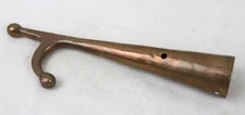Vintage Wilcox Crittenden Bronze Boat Hook End 8.25" Long Marine Pole Head