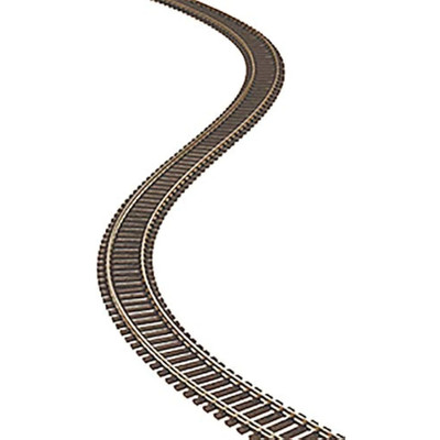 HO Scale Train Track Code 100 Super-Flex Nickel Silver 36'' Rail 10 Pack 168