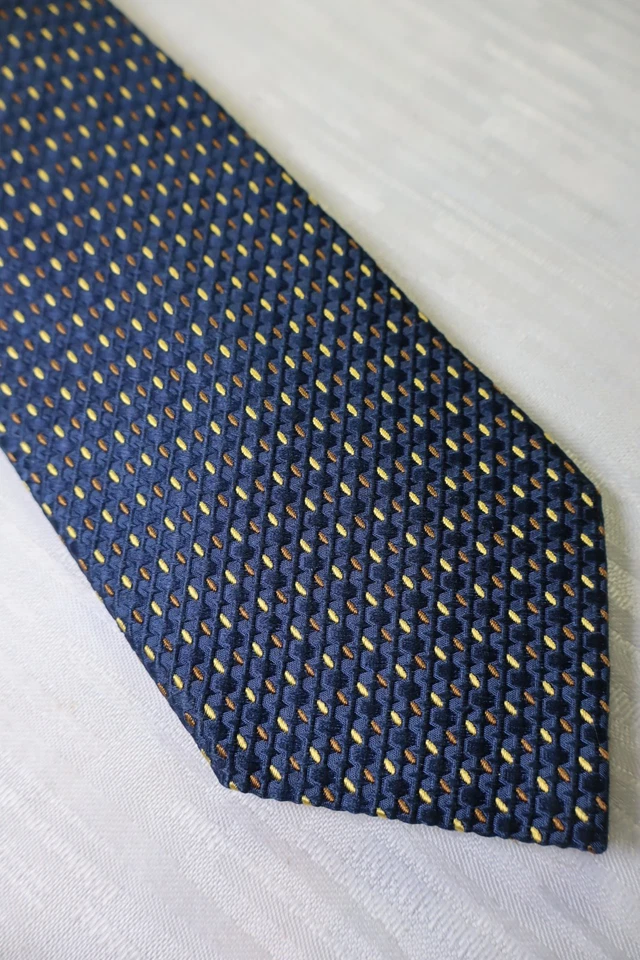 LES COPAINS 100% SILK TIE TIE NECKTIE MADE IN ITALY VINTAGE CLASSIC — 第 2/4 张图片