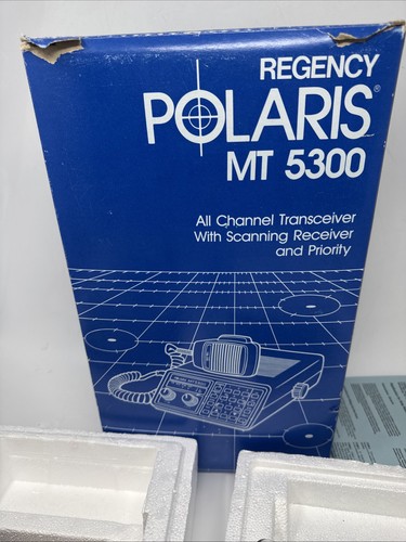 Transceptor de todos los canales Regency Polaris MT5300 con receptor de escaneo NUEVO EN CAJA - Imagen 11 de 12