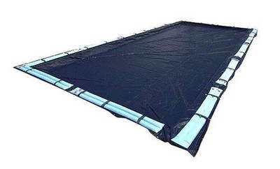 Swimline Silver Black 25x45 Winter Rectangle Inground Pool Cover - Open Box