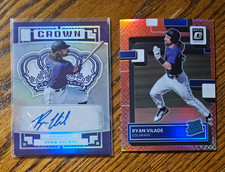 Ryan Vilade RC Auto -2022 Capstone Crown Autograph #/99 +Optic Red Dragon #/99
