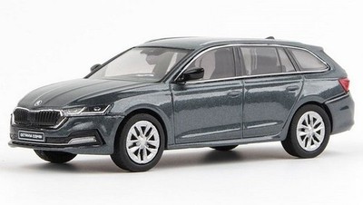 2020 Skoda Octavia IV Combi Met.Quartz Grey 1:43 ABREX AB038CS