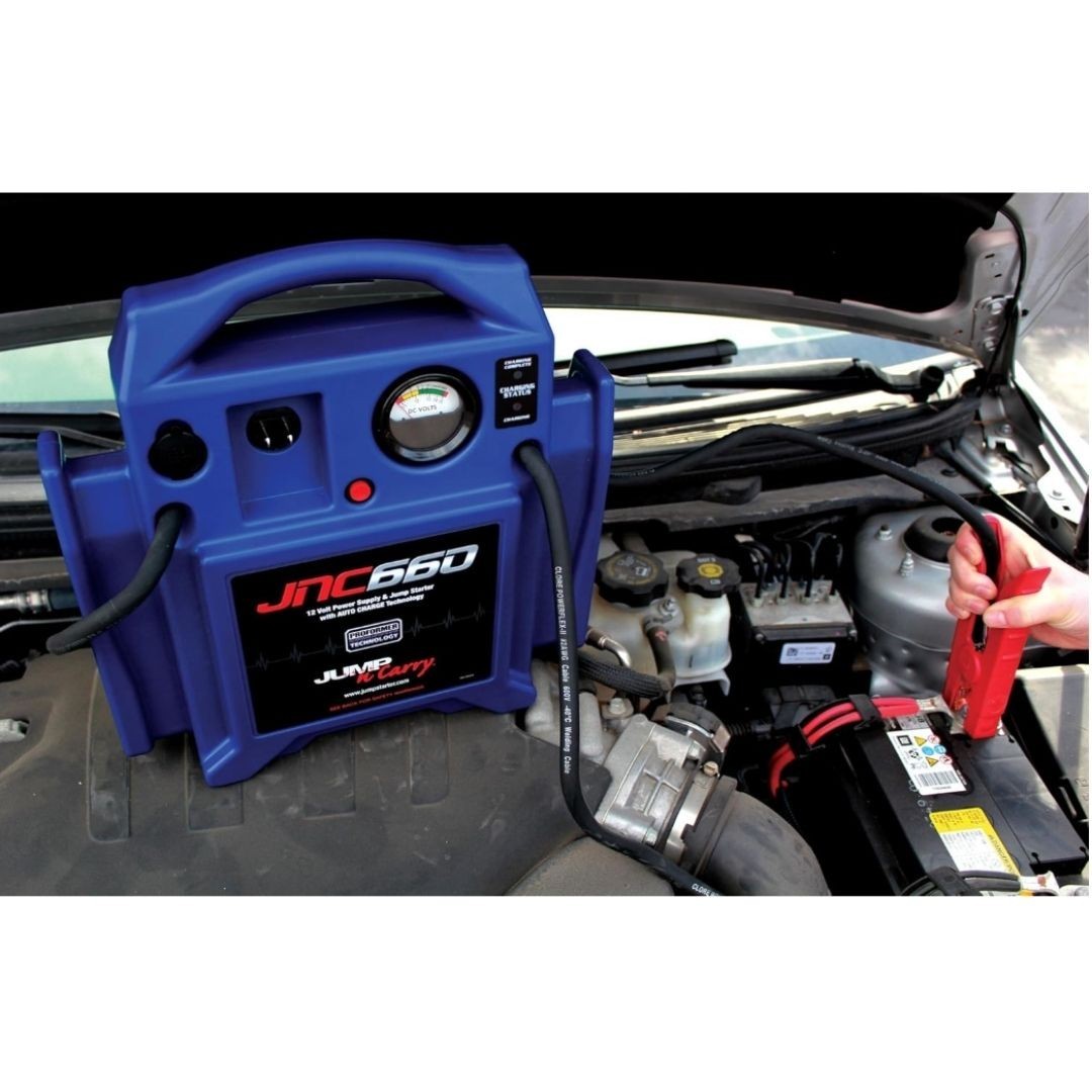 Clore Automotive JNC660 Jump-N-Carry 1700 Peak Amp 12 Volt Jump Starter