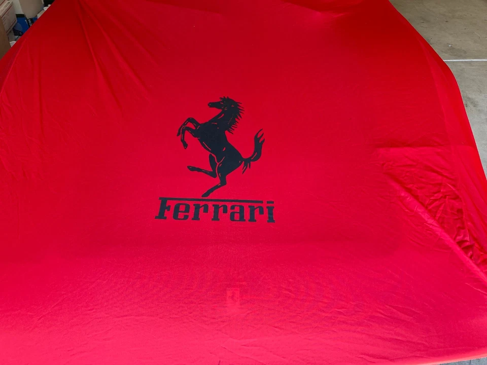 Cubierta de coche Ferrari 308-Gts-328-Gts, cubierta protectora interior, cubierta blanda es pieza OEM Foto 3 de 4