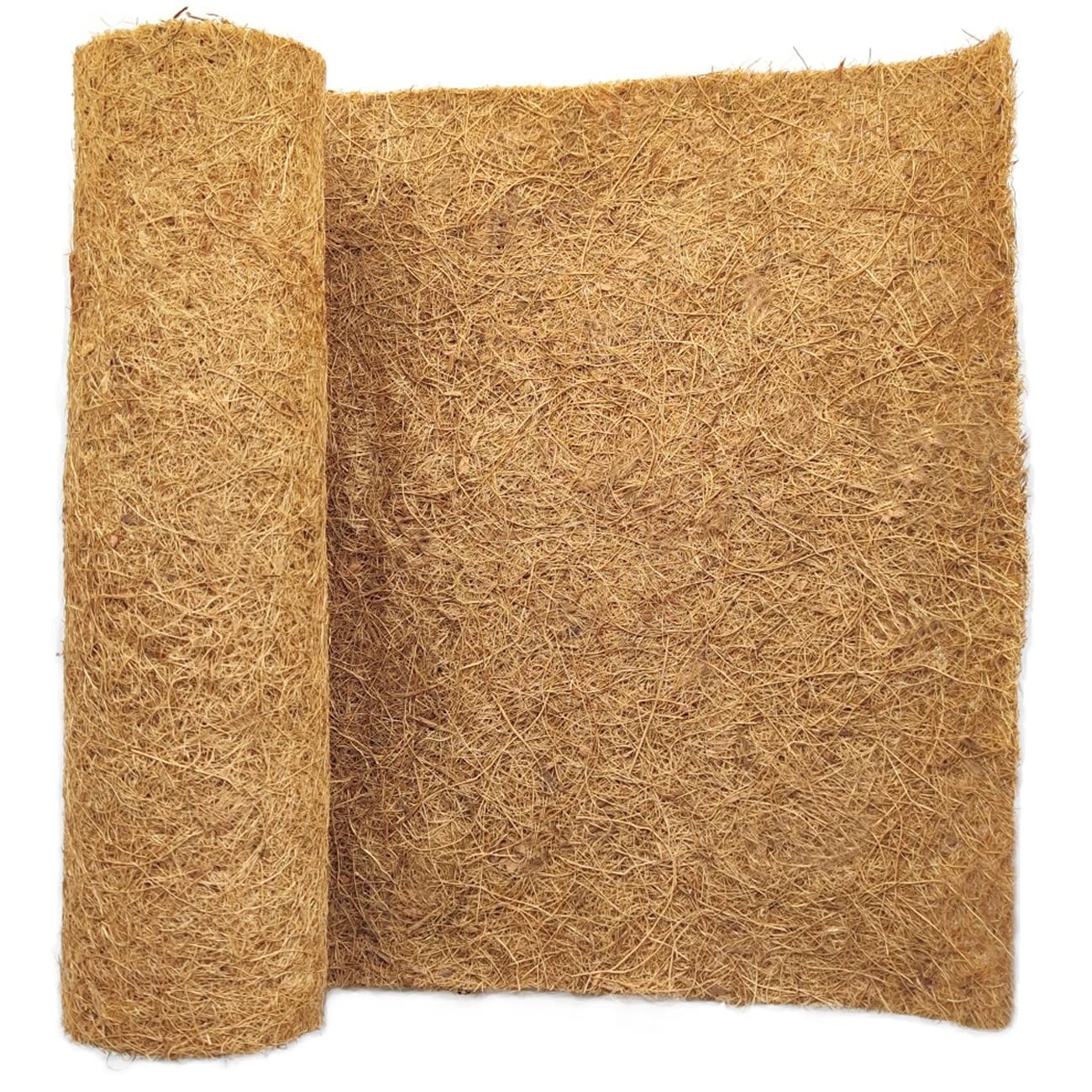 SUNYAY 16x40 inch Natural Coconut Coir Liner Sheets Coco Fiber Roll Coco Mat ...