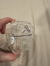 Dr. Brown's Clear Baby Bottle Nipples Lot of 4 Size 1