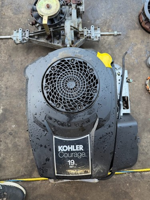 #ad #ad KOHLER COURAGE 19 HP COMPLETE RUNNING ENGINE OEM $450.00