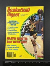 November 1978 Basketball Digest Marvin Webster, Seattle Supersonics Nba