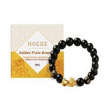 Fashionable Beaded Bracelet for Couples with Prosperity Pixiu Charm Design