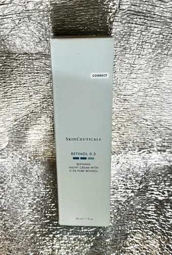 SkinCeuticals Retinol 0.5 Refining Night Cream 0.5% Pure Retinol 1 Oz Sealed New