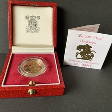 1987 Proof Full Gold Sovereign