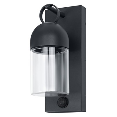 ENDURA Classic Cowbell IP65 Wall Sensor E27 Dark Grey
