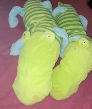 2 X Raupe Stofftier Plüschtier xxl