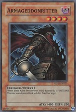 YuGiOh Armageddonritter PTDN-DE021 Super Rare Good 1st