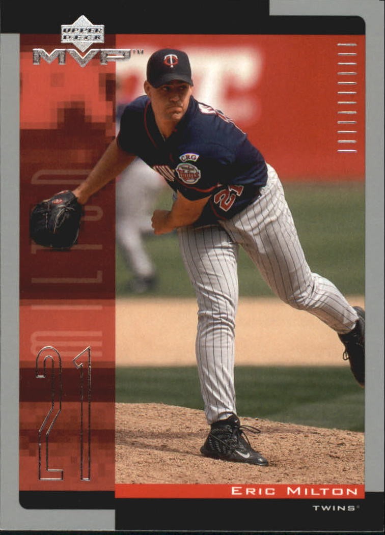 2001 Upper Deck MVP #122 Eric Milton - BB