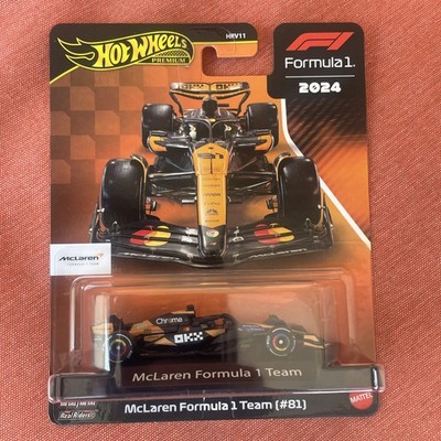 2024 Hot Wheels Premium McLaren Formula 1 Racing Car – F1