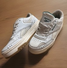 Reebok Club C Vintage Retro Womens Size 10 White Athletic Leather Shoes Sneakers