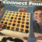 Connect Four 4 Board Game Milton Bradley Vintage Complete