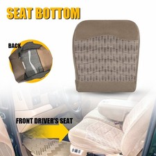 For 1999-2000 Ford F250 F350 Tan Cloth Driver Seat Foam Cushion Bottom Cover For 1999-2000 Ford F250 F350 Tan Cloth Driver Seat Foam Cushion Bottom Cover