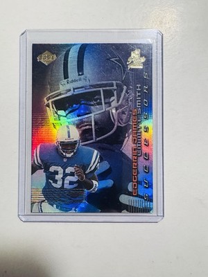 1999 Collector's Edge 1st Place - Successors Emmitt Smith, Edgerrin James #S7...