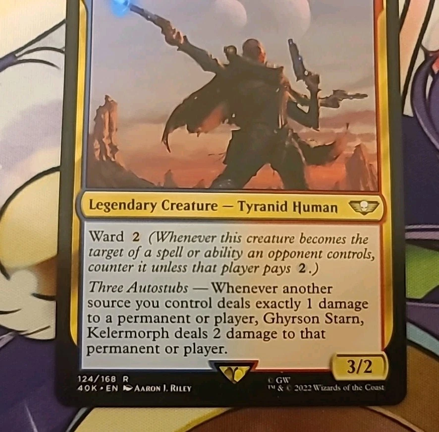 Magic The Gathering Ghyrson Starn, Kelermorph Regular Warhammer 40k Rare - Image 3 of 4