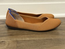 Rothy s The Flat in Fawn Round Toe Women's Slip On Ballet Flats Size 8