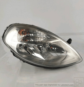 51774225 Projektor Rechts LANCIA YPSILON (TE) 1.3 MJ 16V Argento Ber.