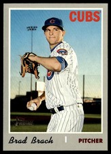 2019 Topps Heritage Brad Brach Chicago Cubs #588