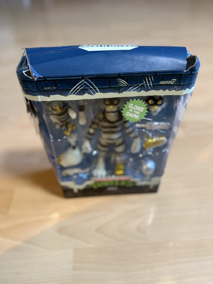 SCRATCH CAT (BRILLO) Teenage Mutant Ninja Turtles ¡ÚLTIMOS! CAJA Super7 2024 DMGD Foto 3 de 3