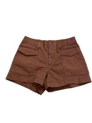 New Old Navy Y2K Midrise Cargo Short Coco Brown Size M