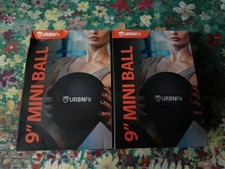 Set of Two Small Exercise Balls - 9-inch Mini Pilates, Yoga, Barre PT Ball