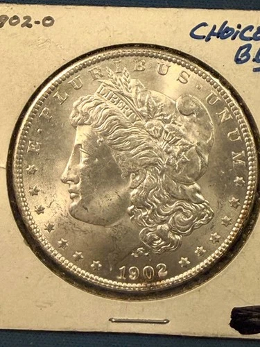 1902-O Morgan Silver Dollar $1 Uncirculated beautiful high grade