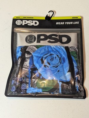 PSD Core Standard Rose Drippin Men's Size Medium 32-34 Underwear Boxer Briefs