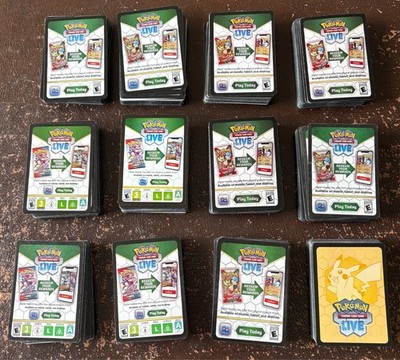 Pokemon TCG Online Code Cards - Unused - Pick Your Set(s) **Codes Messaged**