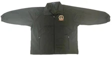 Sports Master Mens Black 2XL Embroidered Obama Inauguration Windbreaker Jacket