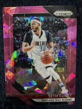 Panini 2017 Prizm Seth Curry Portland Trail Blazers #76 Pink Ice Prizm