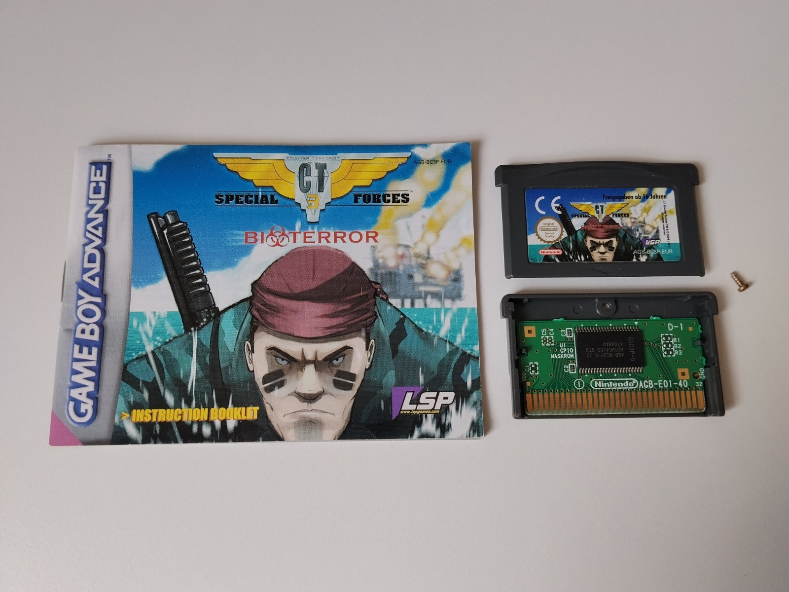 CT Special Forces 3 Bioterror - Game Boy Advance / GBA