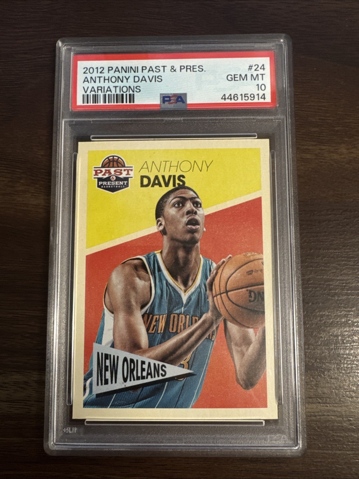 2012-13 Panini Past & Present - Anthony Davis #24 Variation (RC)