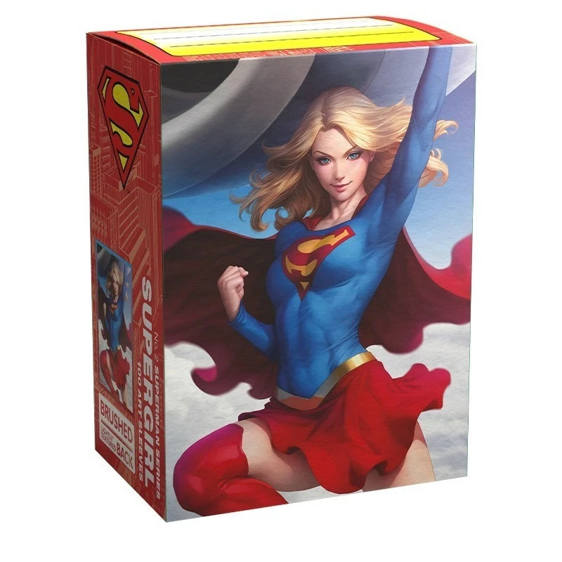 Dragon Shield Sleeves: Std Brushed Art Superman - Supergirl Sealed Case