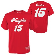 Memphis Grizzlies Mitchell & Ness Icon Name & Number T-Shirt - Vince Carter - Me