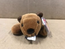 Vintage TY Beanie Baby - Bucky The Beaver