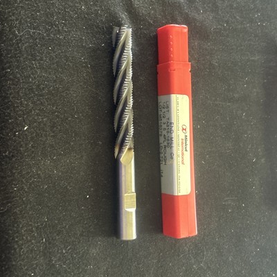 Minicut Intl. 1/2'' x 1/2  x 3  x 5   4 Flute Fine Cobalt TiALN Roughing End Mill