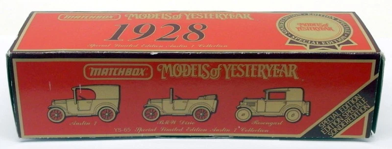 Matchbox Diecast YS-65 - Special Limited Edition Austin 7 Collection - Image 2 of 2