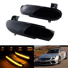Paar Gelb LED Spiegelblinker Blinkerleuchte für Mercedes SL R230 SLK R171 04-08