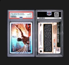2025 Topps Hoops Shai Gilgeous-Alexander #268 Rainbow Highlights PSA 10 POP 1