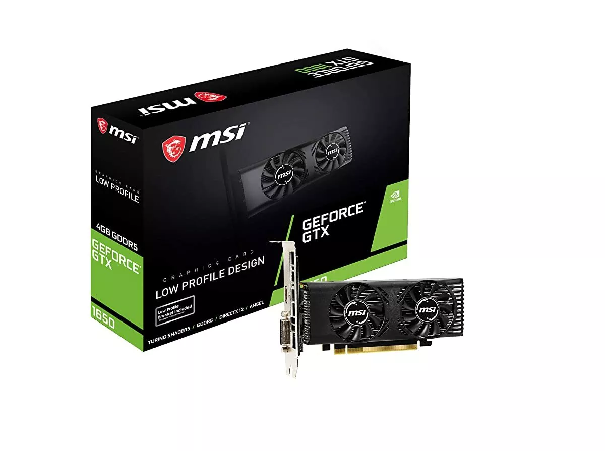 MSI GeForce GTX 1650 4GT LP graphics board VD6989 eBay